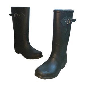 Settia Women's Green Rubber Waterproof Winter Boots Sz 9